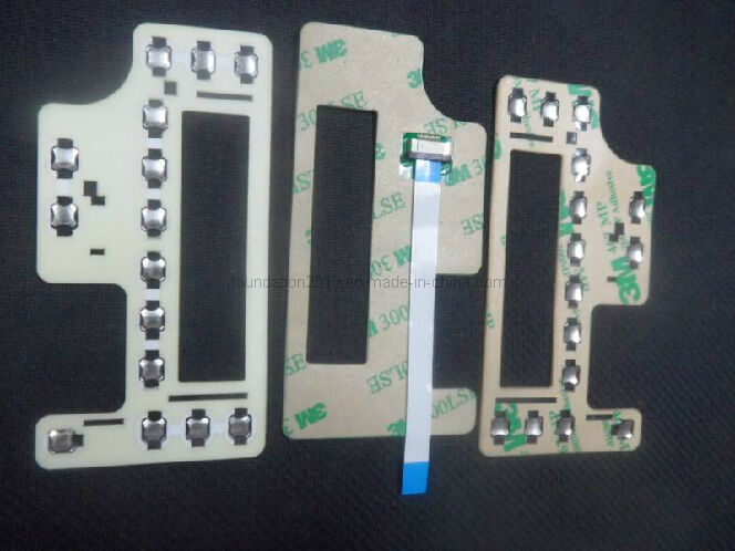 Flat Printed Electronic Circuit Board Dome LED Switch