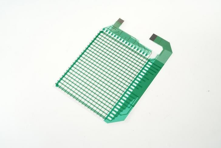 Electric Flexible Printing Panel Control Metal Dome Membrane Switch Circuit In Green