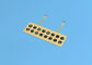 Multi Color Embossed Tactile Membrane Switch For Medical Equipment