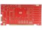 Red PET / PC Flexible Printed Telephone Circuit Board , 0.2mm - 4.0mm Thickness